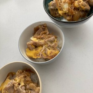 簡単♫豚肉で他人丼